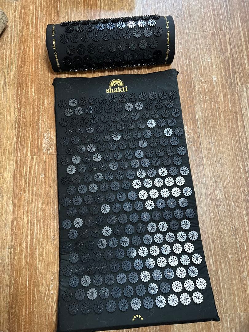 【正規品】shakti リラクゼーショングッズ 枕とマットのセット　レベル2