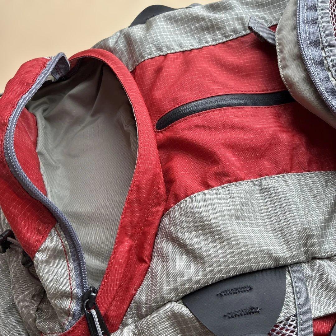 Foxfire zero バックパック 赤/グレー - メルカリ