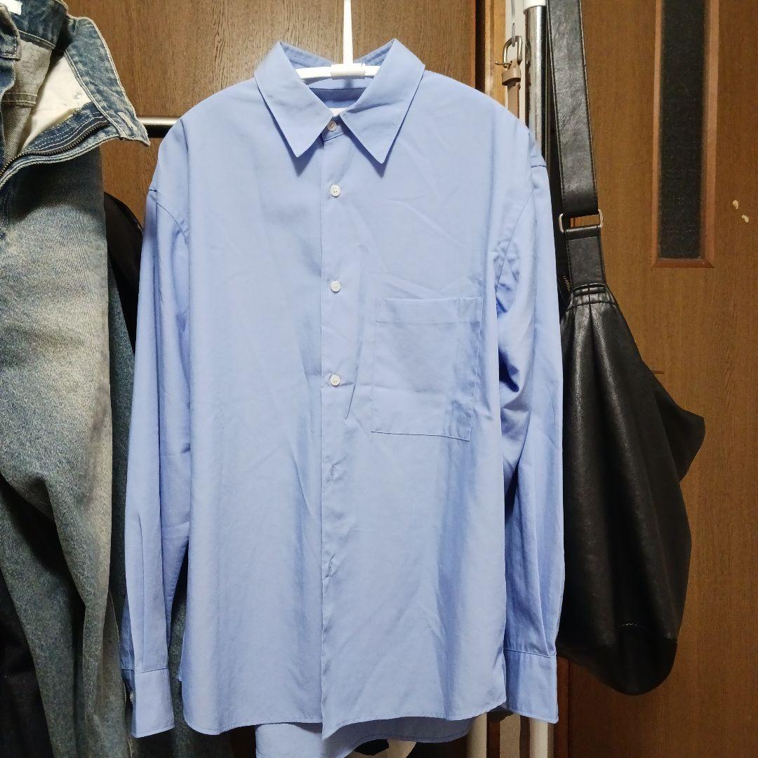 MICRO SPAN BASIC DRESS SHIRTサックスブルーS - メルカリ