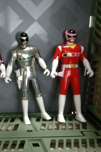 戦隊ヒーロー5体セット(当時物)