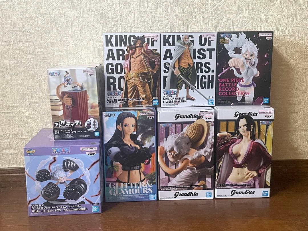ワンピース フィギュアセット まとめ売り 8体 - メルカリ