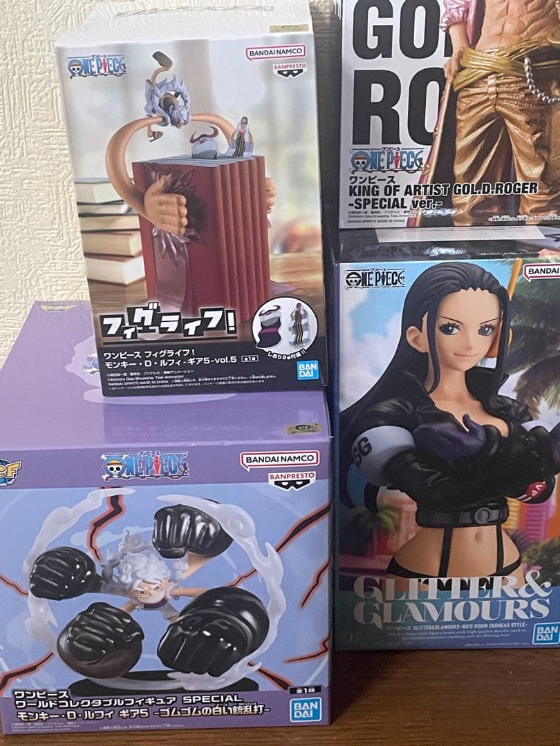 ワンピース フィギュアセット まとめ売り 8体 - メルカリ