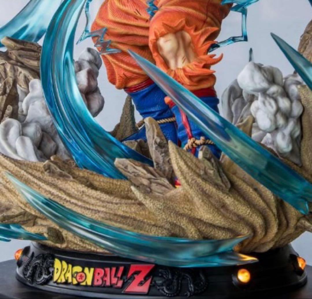 悟空 スーパーサイヤ人 フィギュア ガレージキット ドラゴンボール 未