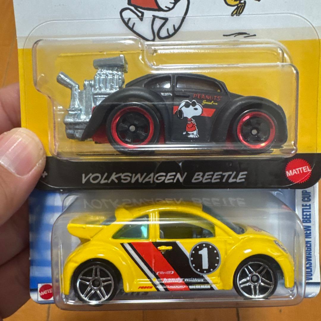 Hot Wheels スヌーピー Volkswagen Beetle セット - メルカリ