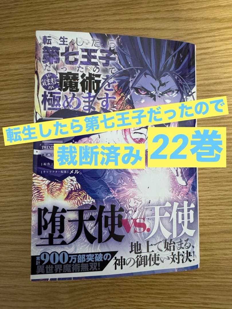 転生したら第七王子だったので、気ままに魔術を極めます 22巻 裁断