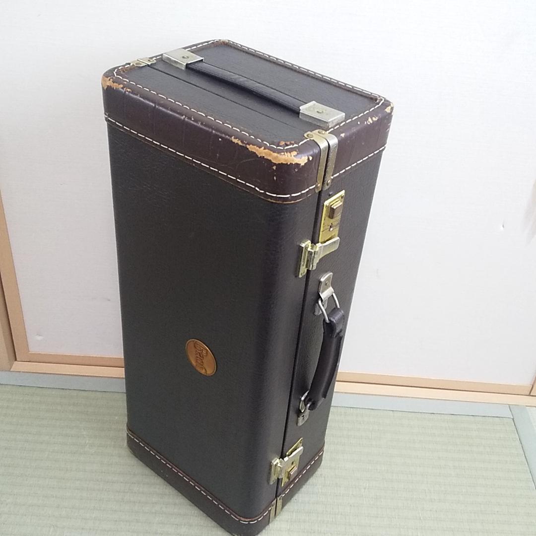 BACH バック 純正 ヴィンテージ トランペットケース ダブル ハード