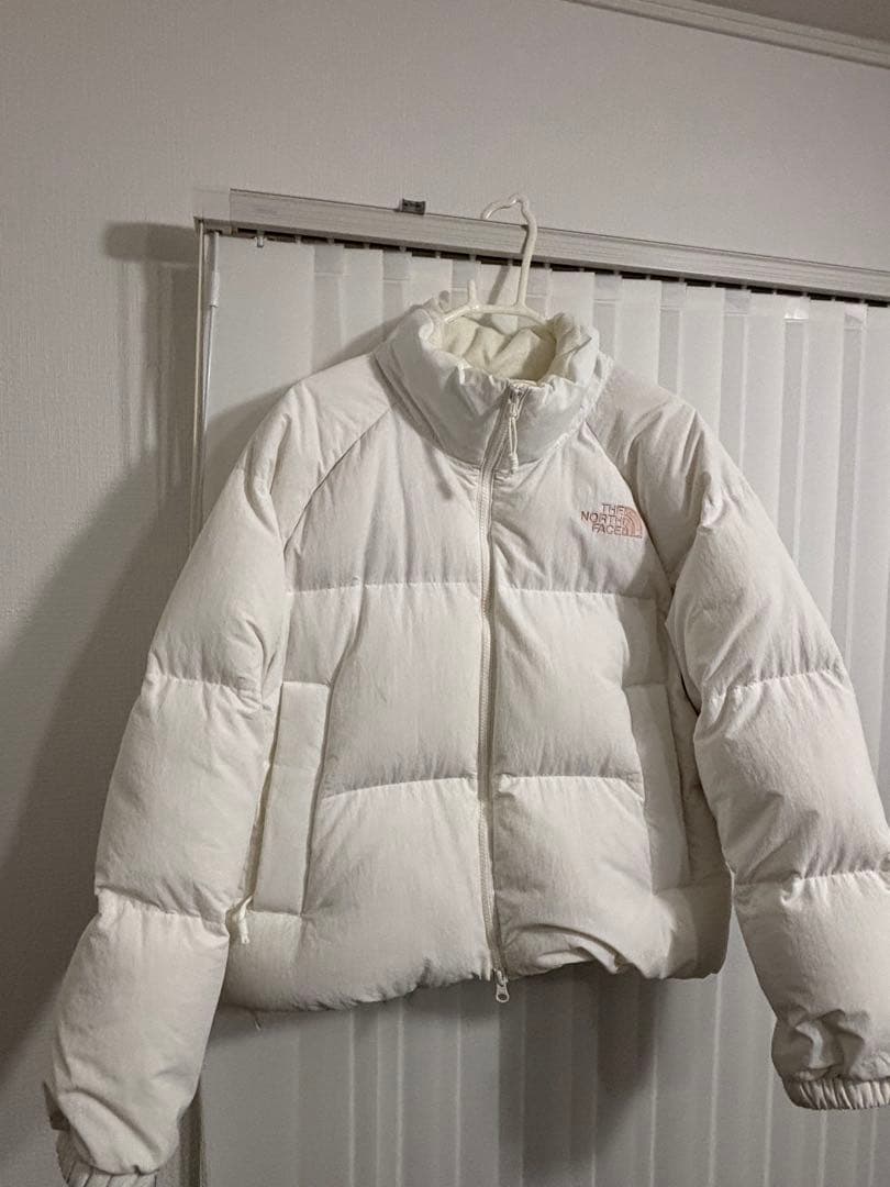 ♪ THE NORTH FACE 韓国 ホワイト ダウンジャケット L