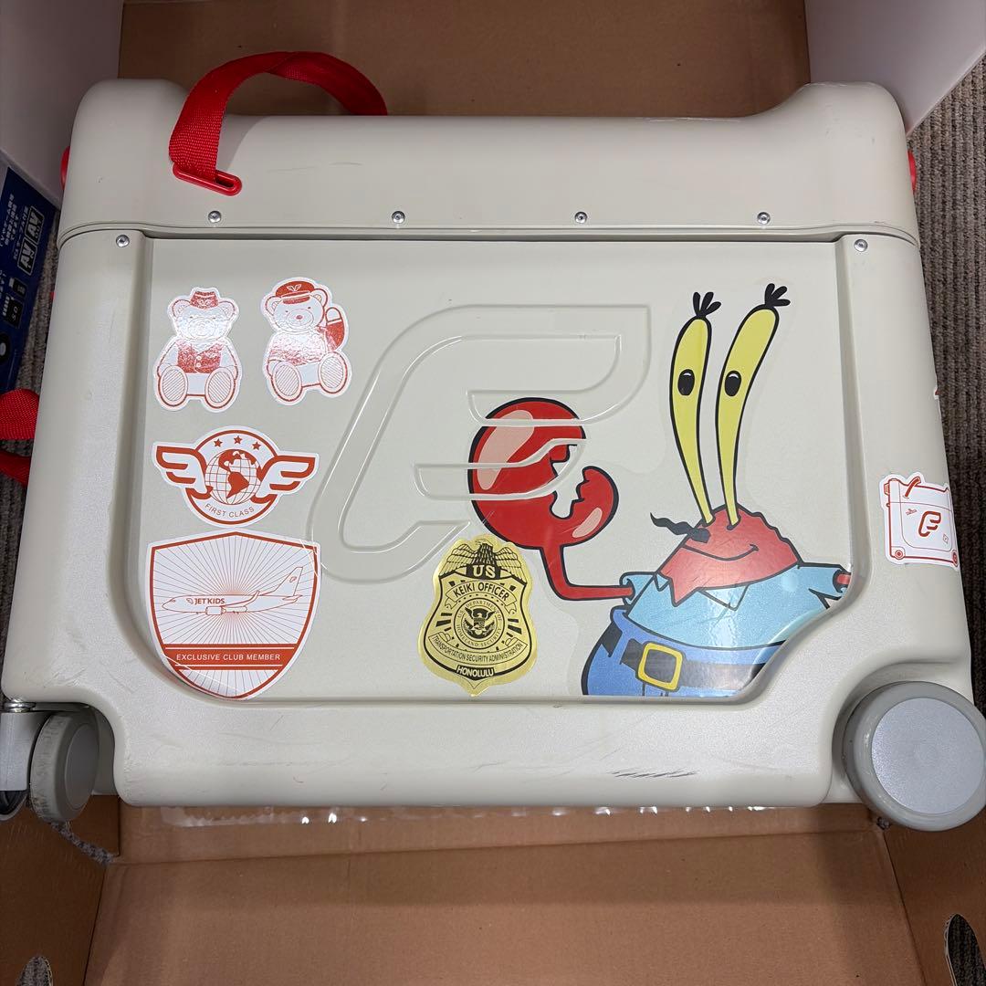 JETKIDS 子供用キャリーケース ステッカー付き