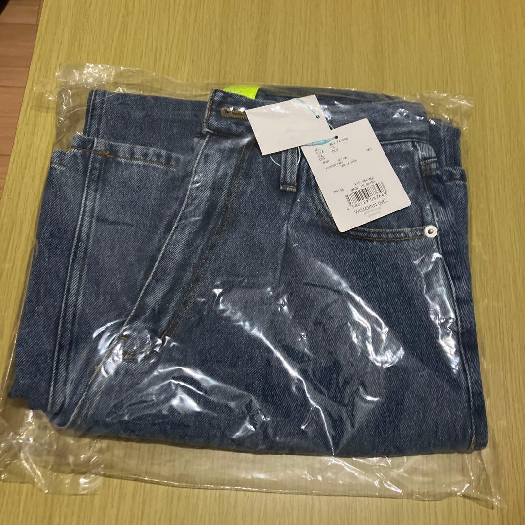 wcj ソフトデニムパンツ サイズ26 ブルー 若槻千夏