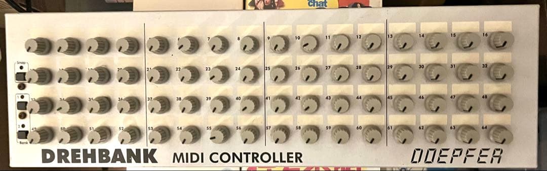 最終値下　Doepfer Drehbank MIDI Controller レア MATRIXSYNTH: Doepfer Drehbank, Rare 64 Knob MIDI Controller w
