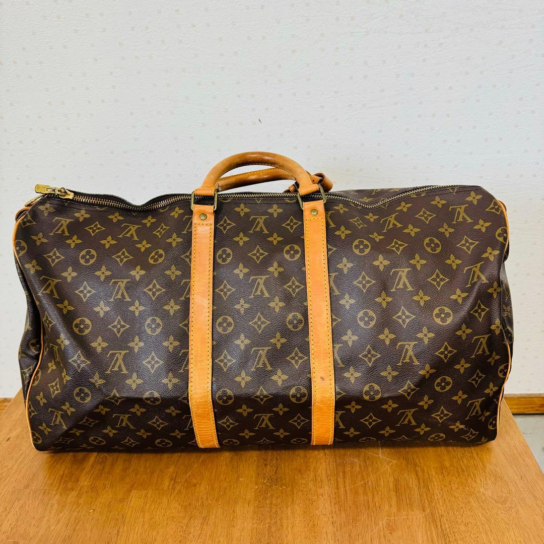 ○ ルイヴィトン キーポル55 モノグラム ボストンバッグ トラベル