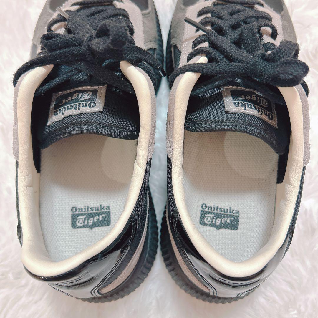 オニツカタイガー デレシティ グレー ブラック 26.5cm