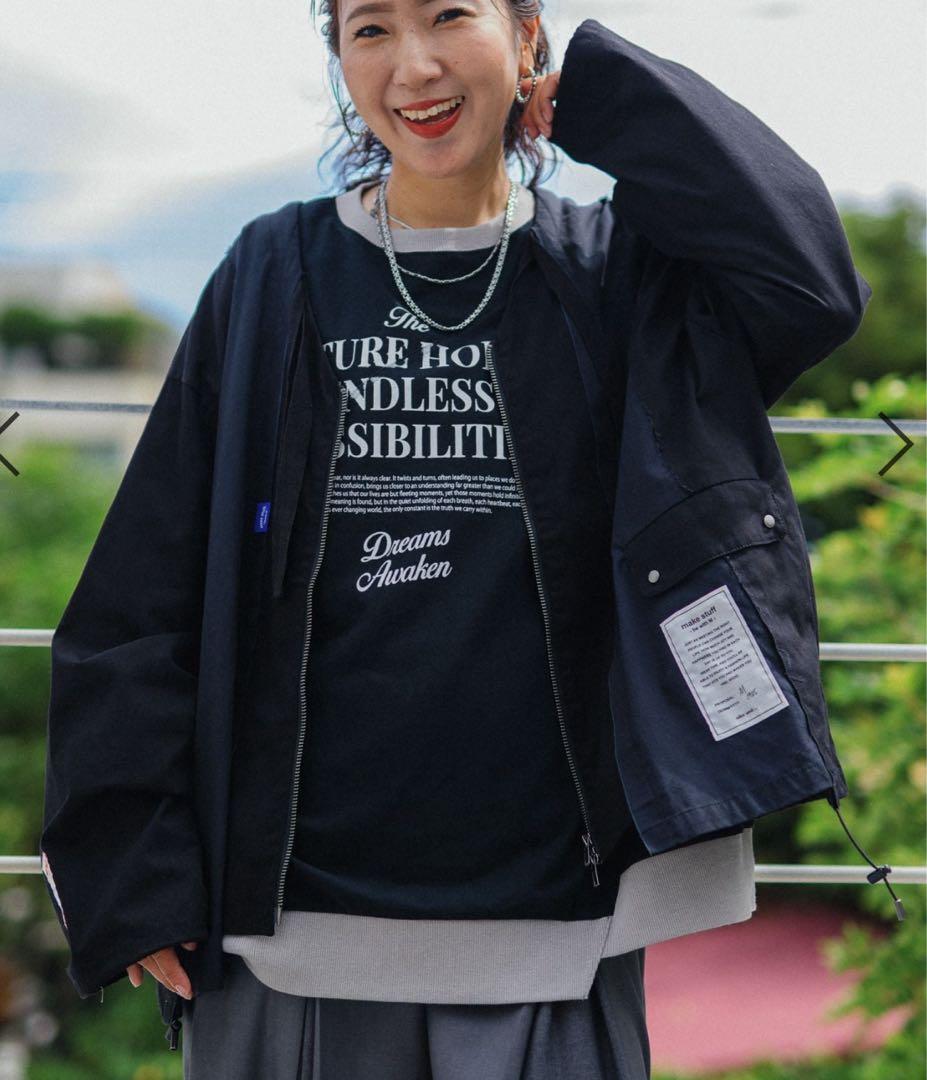 ニコアンド be with M Misayo ミリリメイクジャケット ブラック ニコアンド be with M Misayo ミリリメイクジャケット - メルカリ