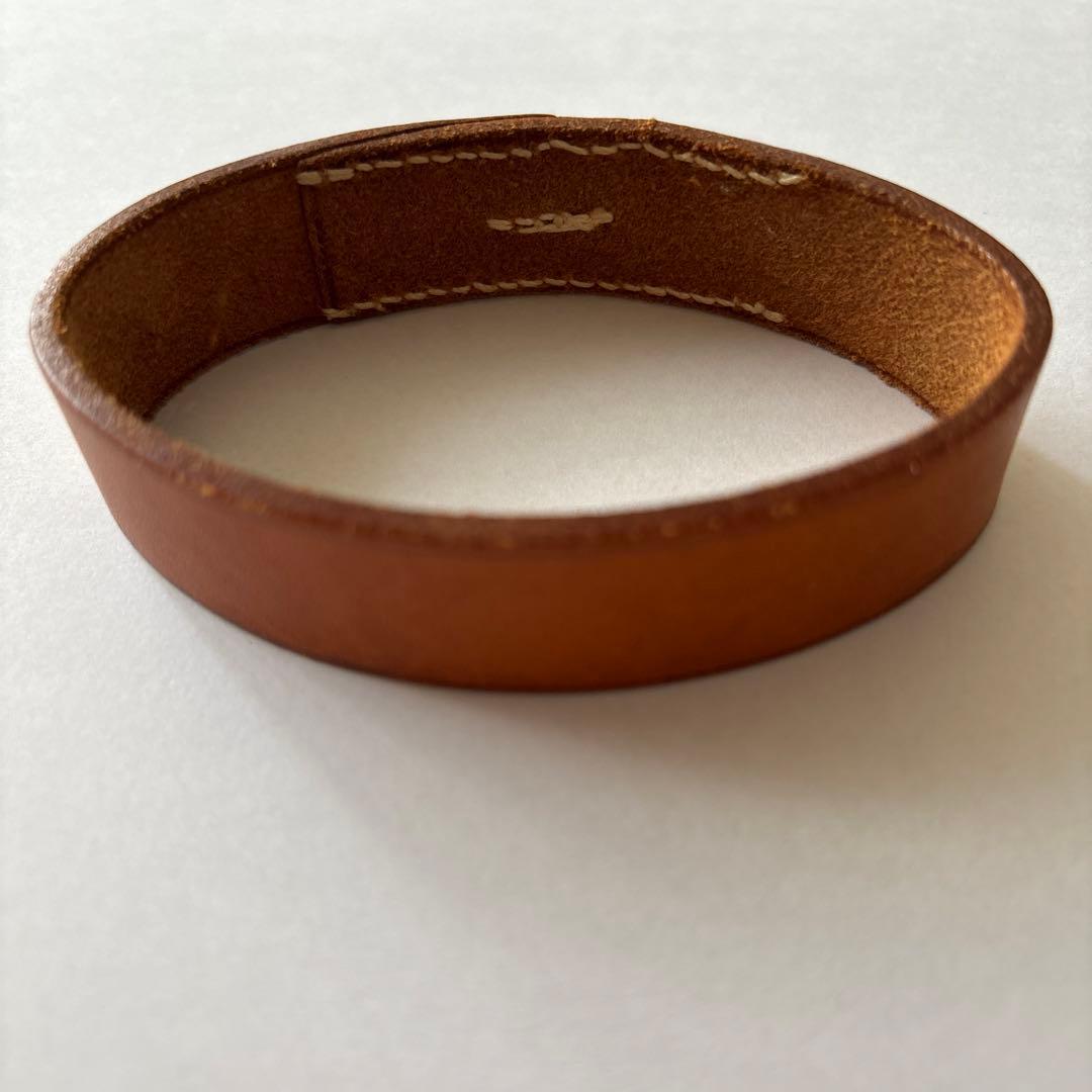 HERMES エルメス マルジェラ期 プールトゥール レザー ブレスレット