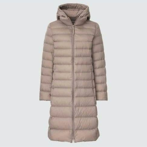 ユニクロ　 ウルトラライトダウンフーデットコート　 Мサイズ　 ベージュ　美品 ユニクロ公式 | ウルトラライトダウンフーデットコート