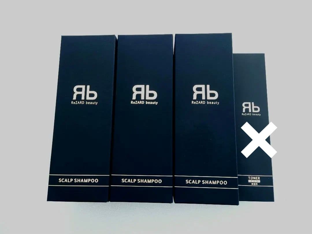 新品未開封 リザードビューティー SCALP SHAMPOO 3本+化粧水1本
