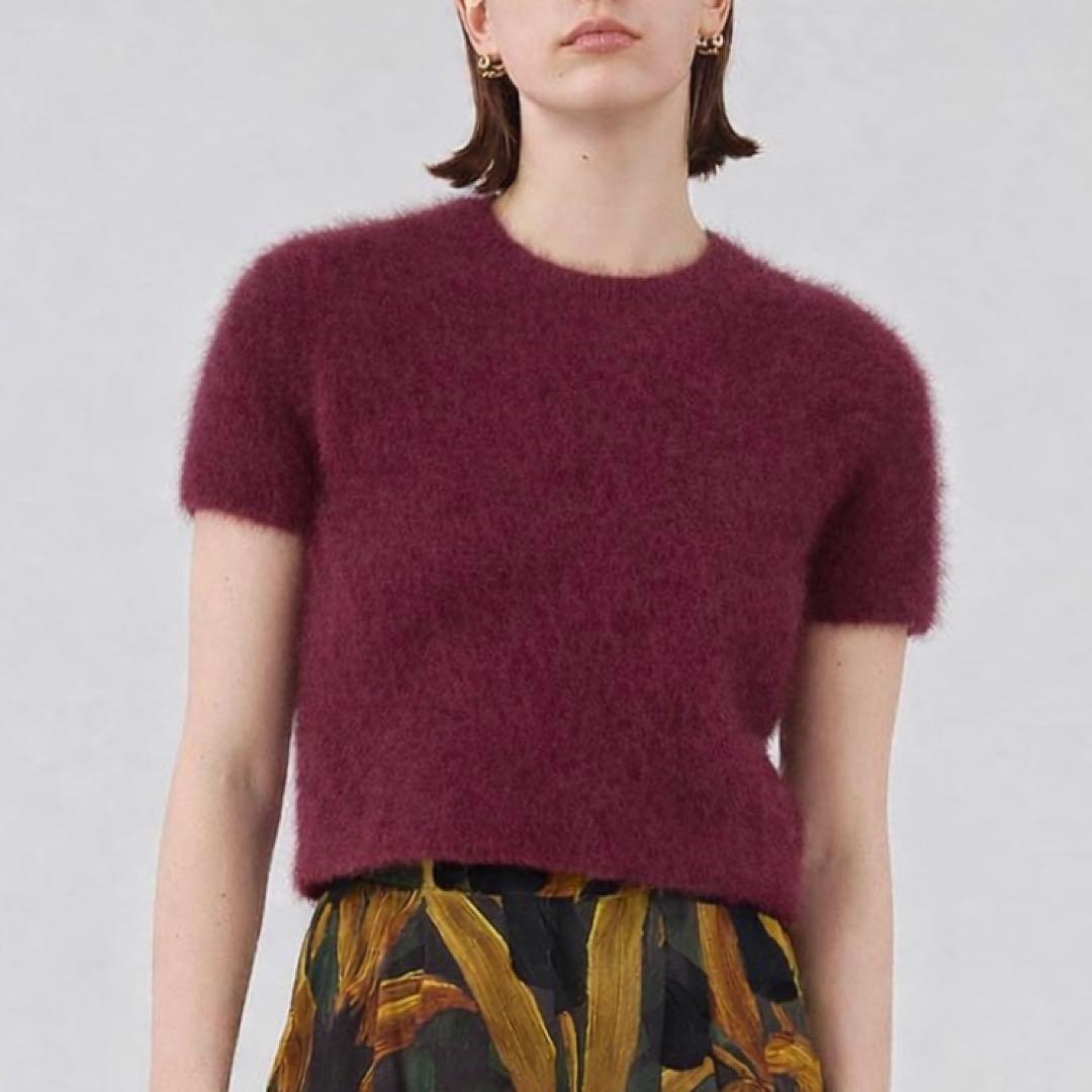 TOMORROW LAND フラッフィーヤーン ショートスリーブプルオーバー