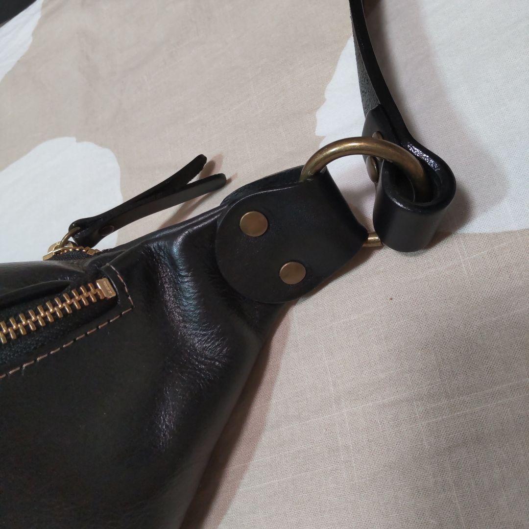 未使用新品 三京商会 HALEINE 牛革 上質ボディバッグ - メルカリ