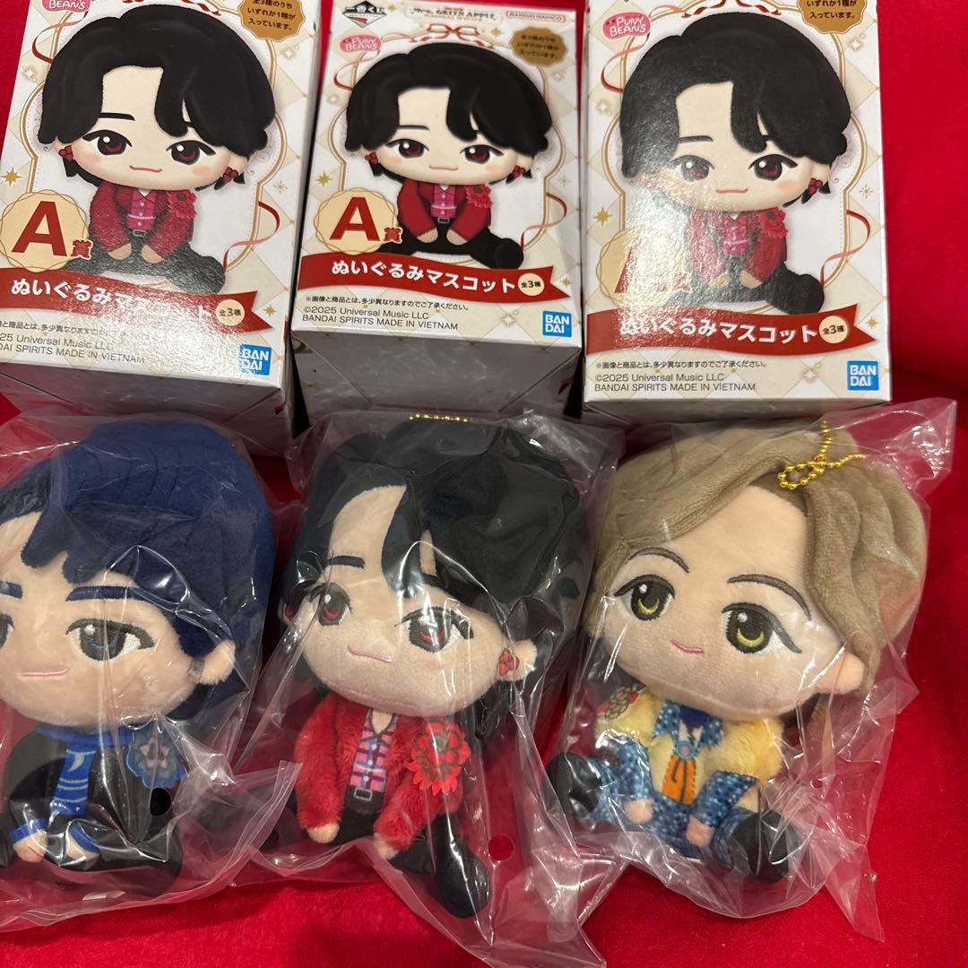 ぽ*ぽ様 ミセス 一番くじ A賞 ぬいぐるみマスコット 大森元貴 若井滉斗 藤澤