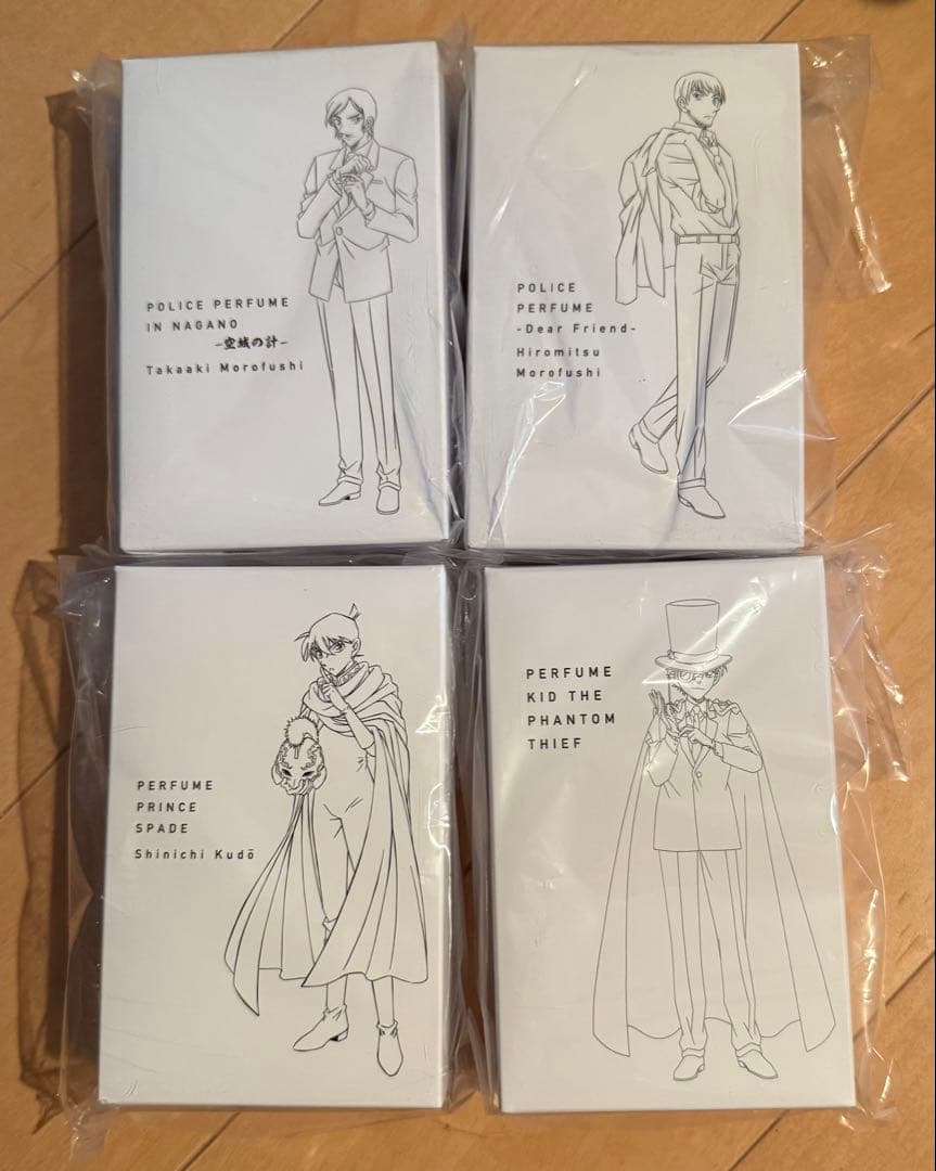 ラ*ン様 諸伏高明 諸伏景光 工藤新一 怪盗キッド 特別版 チャーム付 香水 名