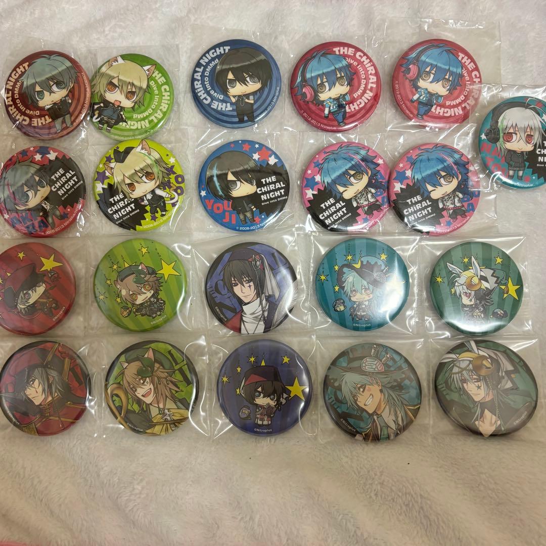 THE CHiRAL NIGHT 缶バッジ 咎狗 ラメント スイプー ドラマダ