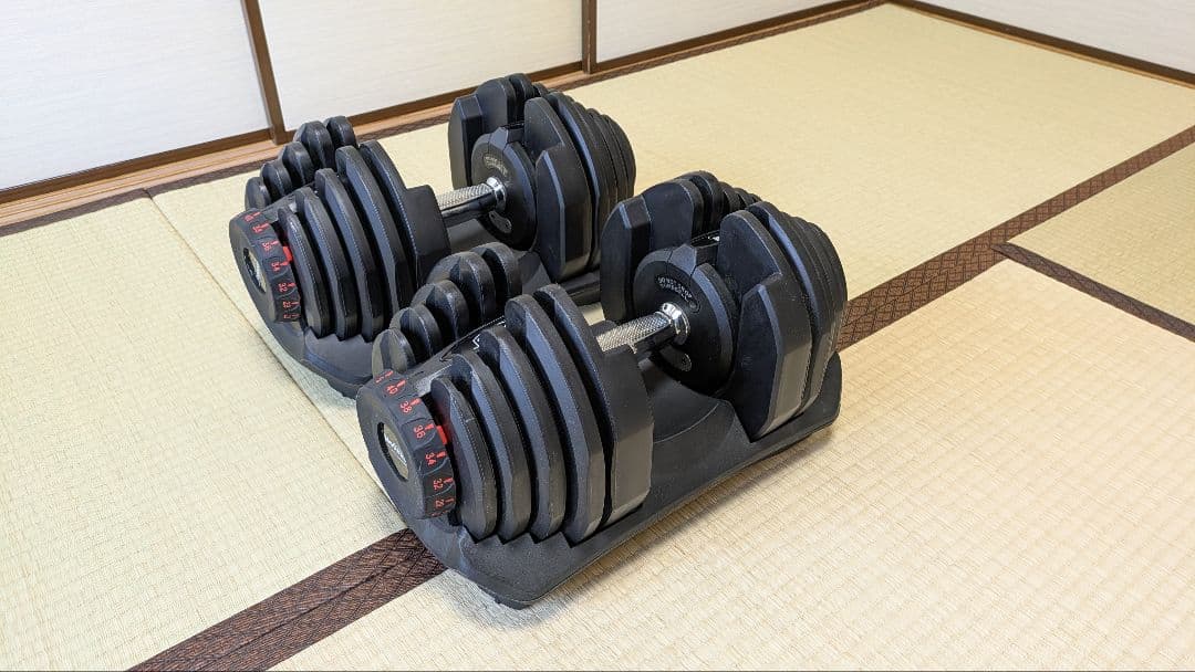 Motions 40キロ　調整可能ダンベル②