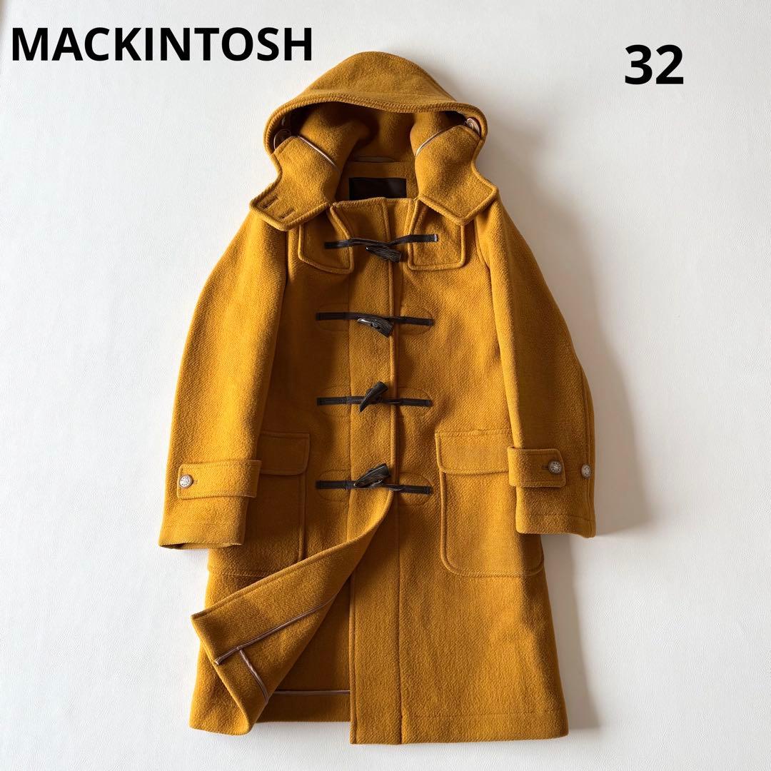 ■ MACKINTOSHダッフルコート英国製マスタードイエロー32