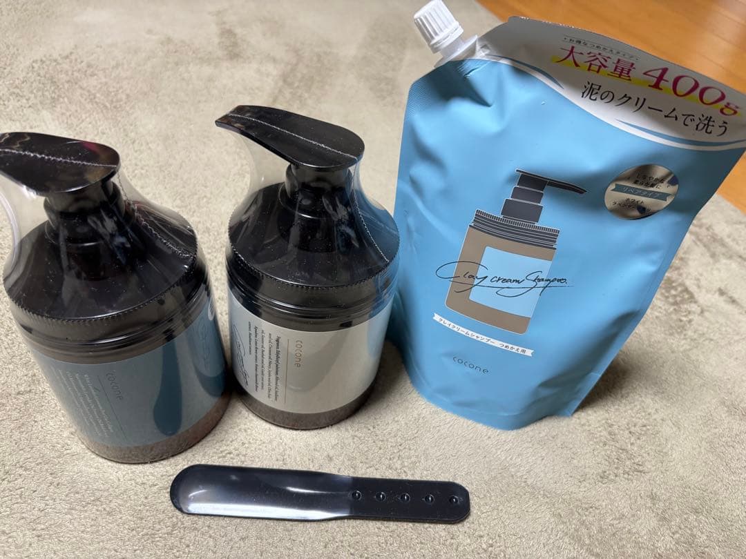 ᑕOᑕOᑎᗴクレイクリームシャンプー2種と詰め替え1パッククレイとリペア本体