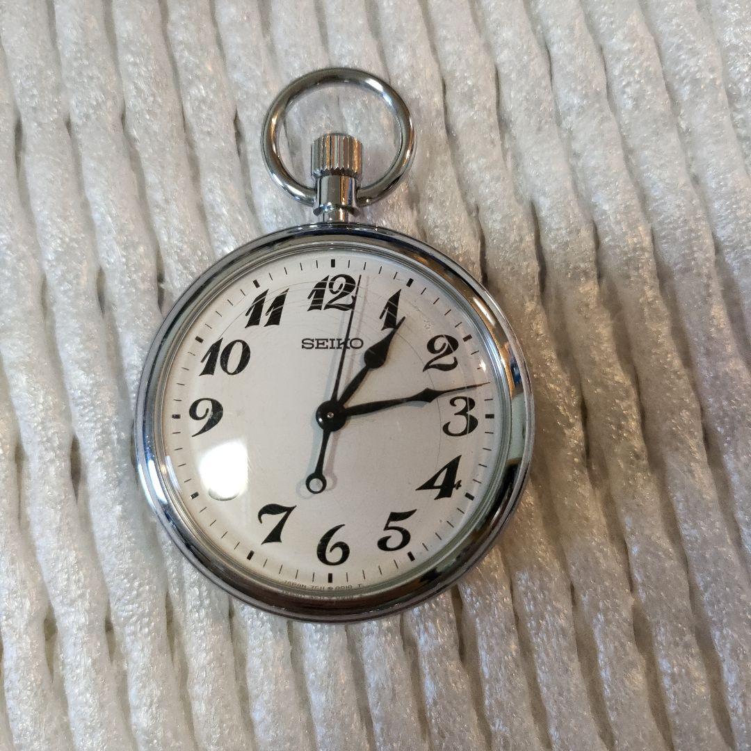 JR東海　静岡　懐中時計　鉄道時計　稼働品 SEIKO×東京駅開業110周年記念 国産鉄道時計 限定モデル」ベルメゾンJRE