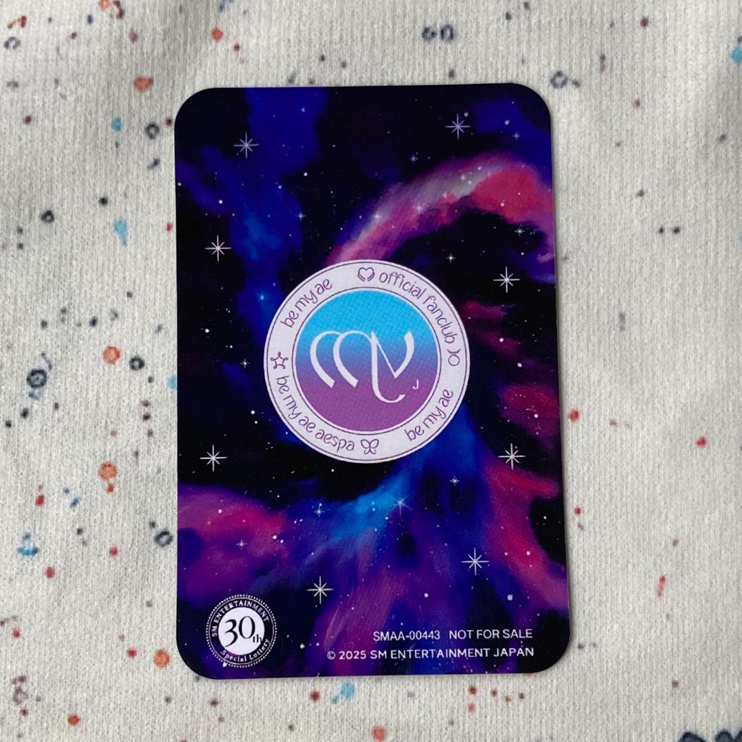 aespa SM 30周年 ENTERTAINMENT ウィンター トレカ - メルカリ