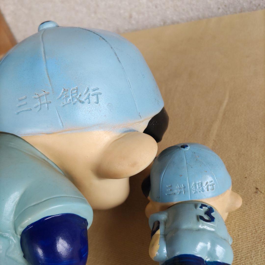 希少！三井銀行カウンター野球坊や貯金箱の通販はau PAY マーケット
