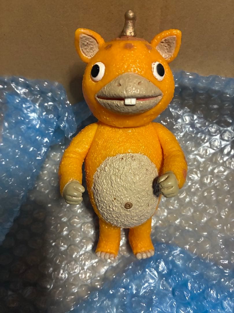 カ*オ様 無版権　パチ　快獣　ブースカ　ソフビ 　怪獣　バンダイ BANPRESTOプライズ『東宝怪獣シリーズ 鎮座獣 快獣ブースカ』ソフビ