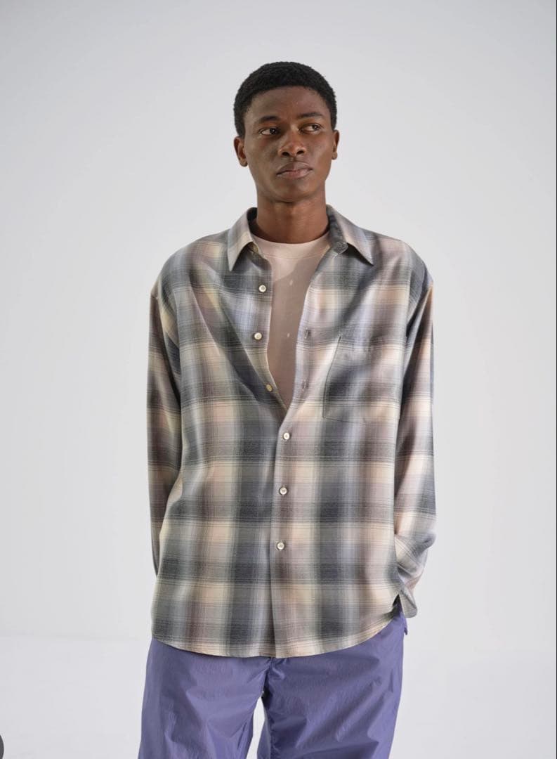 AURALEE 24AW スーパライトウールチェックシャツ AURALEE -24AW 3rd Delivery- | twelve blog