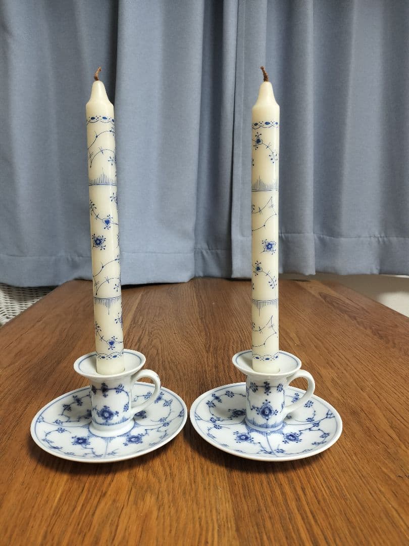 ロイヤルコペンハーゲン　キャンドルホルダーセット