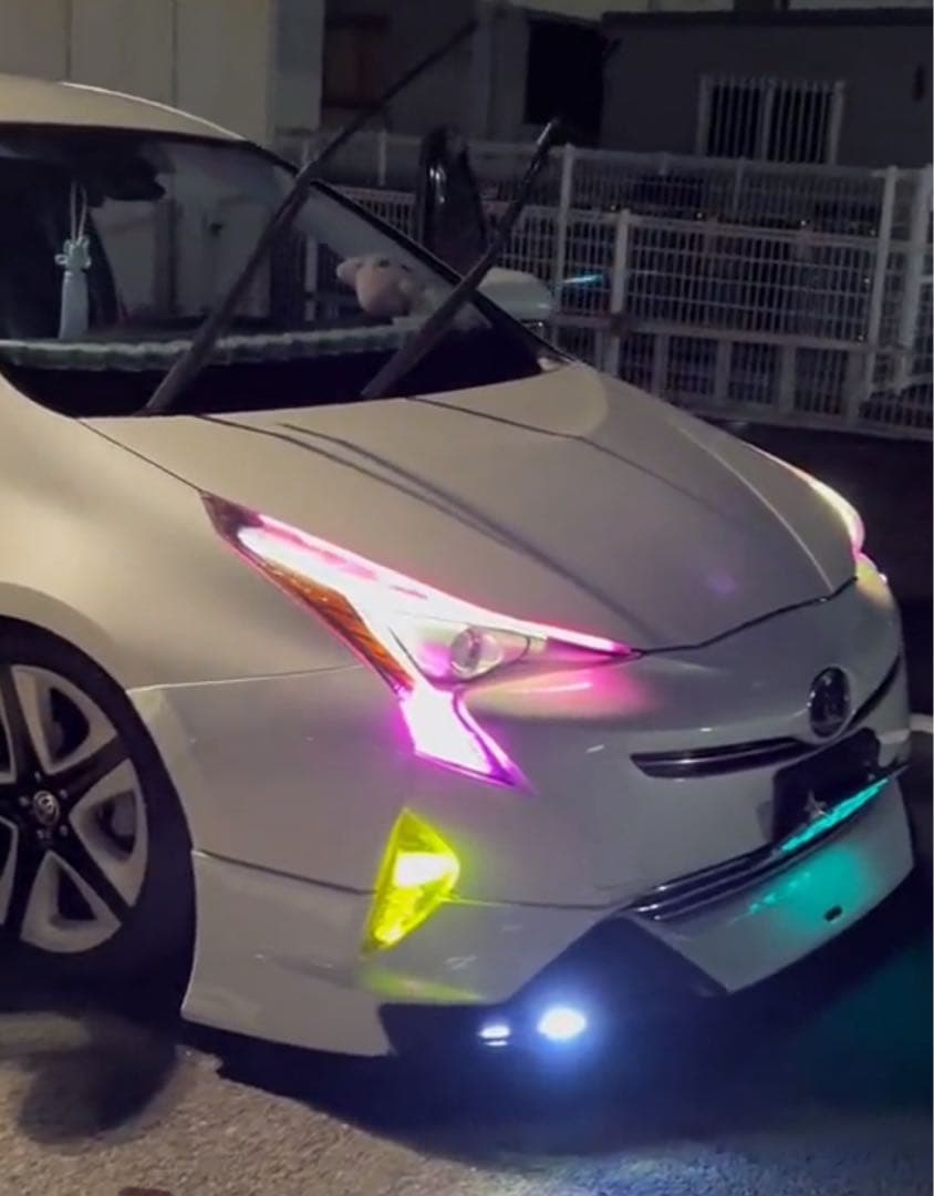 50プリウス ウインカーポジション パープル ピンク ポン付け可能