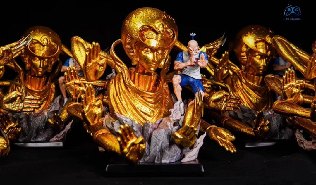 hunter×hunterアイザック＝ネテロ ガレージキット ガレキスタチュー③ Amazon | アイザック・ネテロ フィギュア 1/6スケール 塗装済み完成品