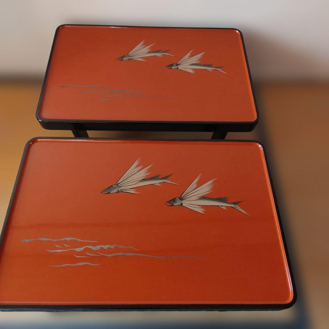 輪島塗 脚付き懐石膳 ２脚 2026年最新】脚付き御膳の人気アイテム - メルカリ