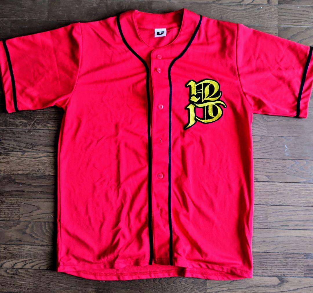 UVERworld 男祭り ベースボールシャツ Mサイズ 赤 - メルカリ