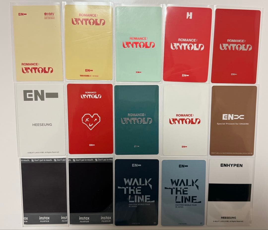 ENHYPEN ヒスン トレカ まとめ売り - メルカリ