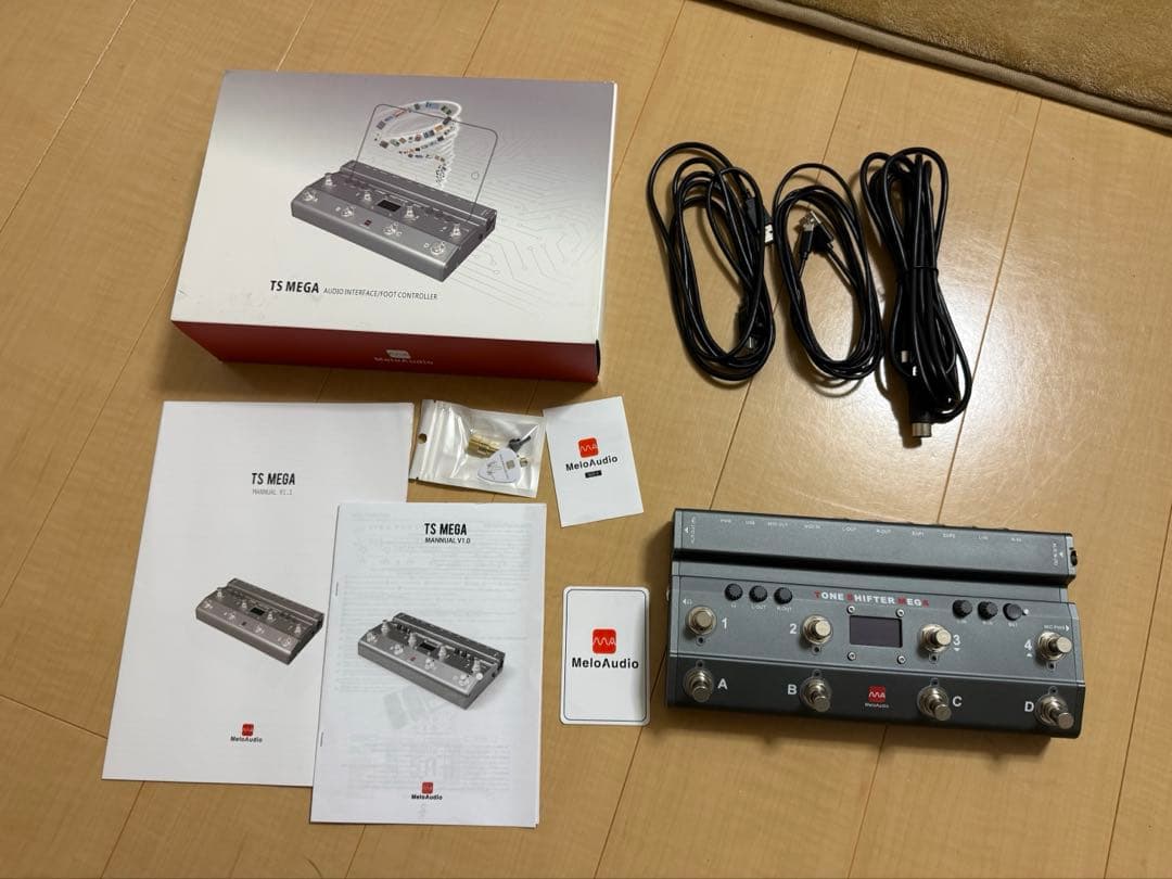 MeloAudio TS MEGA オーディオインターフェイス/コントローラー Amazon.co.jp: MeloAudio トーンシフター メガMIDIフット