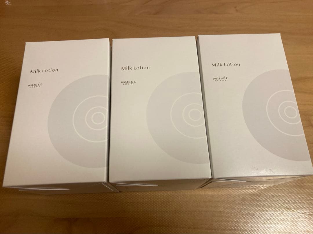 ミュゼコスメ　ミルクローションモイストプラス　　3本セット
