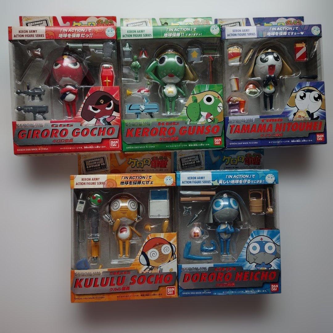 ケロロ軍曹 IN ACTION 5体セット