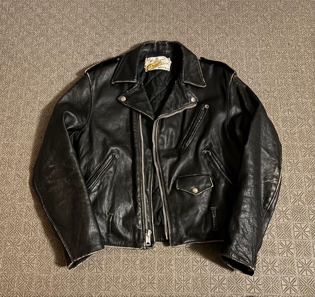 70s schott 牛タグ ワンスター 613 ライダース 42 ショット - メルカリ