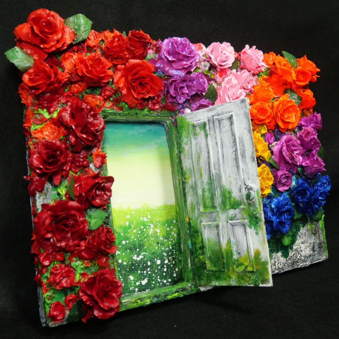 油絵 油彩 油彩画 絵画 絵【扉の先】