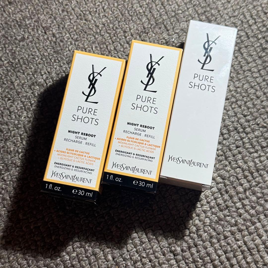 イヴサンローラン ピュアショット リフィル×2、ケース×1