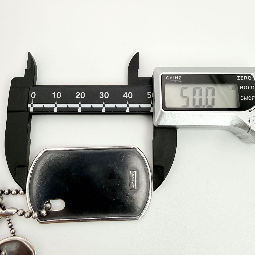 ◇【美品】JAM HOME MADE 廃番 極太チェーン ドッグタグ ネックレス