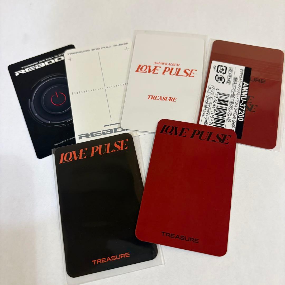 アサヒ treasure トレカ 会場限定 reboot LOVEPULSE - メルカリ