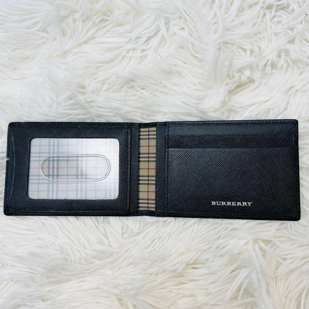 良品】 バーバリー ノバチェック 名刺 カードケース レザー 黒 - メルカリ