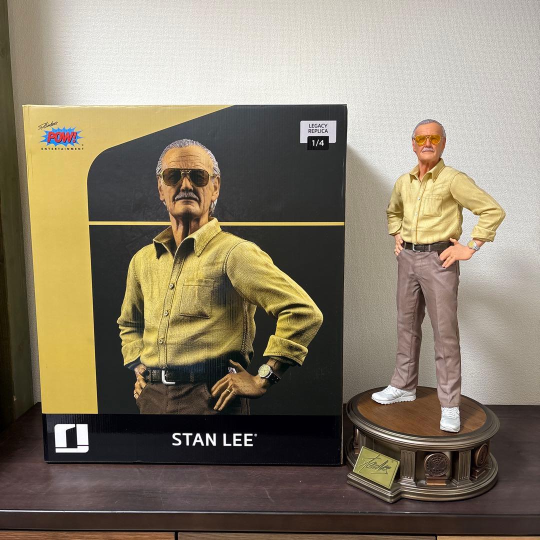 スタン・リー　アイアンスタジオ　1/4サイズ　スタチュー　MARVEL 最終値下げ！】スタン・リー アイアンスタジオ 1/4スタチュー MARVEL
