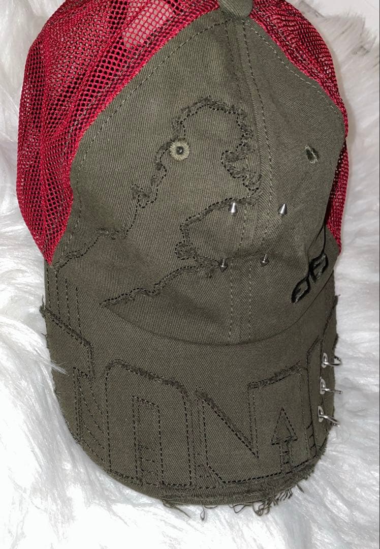 BEEDEN DAMAGE RING CAP XS ダメージ メッシュキャップ - メルカリ